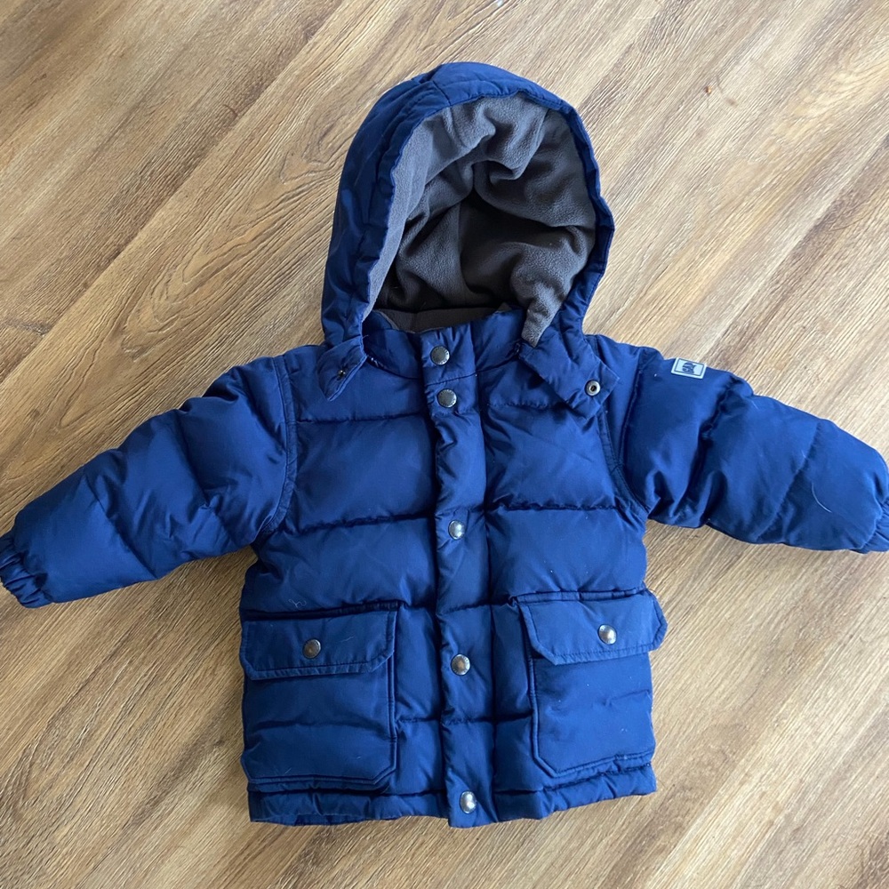 GAP Toddler Blue and Gray Jacket